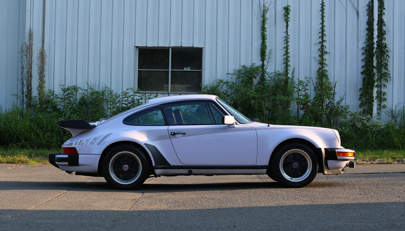 Illustration for article titled This Lilac 'Widowmaker' Porsche 911 Turbo Is Proof We Need More Pastel Cars